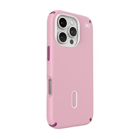 Speck Presidio2 Pro ClickLock & MagSafe - Etui iPhone 16 Pro (Wednesday Pink / Boysenberry Purple / White) Speck Presidio2 Pro ClickLock & MagSafe - Etui iPhone 16 Pro (Wednesday Pink / Boysenberry Purple / White)