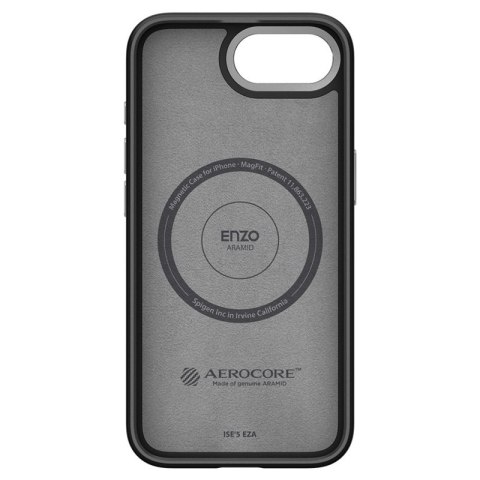 Spigen Enzo Aramid Mag MagSafe - Etui do iPhone 16e (Czarny) Spigen Enzo Aramid Mag MagSafe - Etui do iPhone 16e (Czarny)
