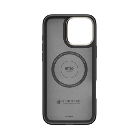 Spigen Enzo Aramid Mag MagSafe - Etui iPhone 16 Pro Max (Black / Natural) Spigen Enzo Aramid Mag MagSafe - Etui iPhone 16 Pro Max (Black / Natural)