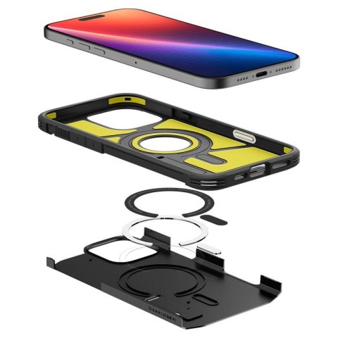 Spigen Tough Armor T Mag MagSafe - Etui do iPhone 16 Pro Max (Czarny) Spigen Tough Armor T Mag MagSafe - Etui do iPhone 16 Pro Max (Czarny)