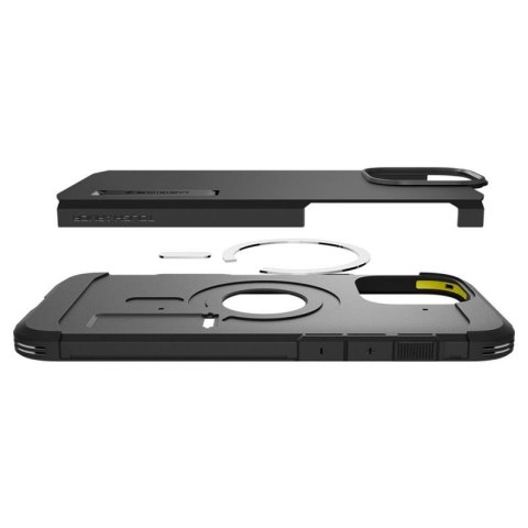 Spigen Tough Armor T Mag MagSafe - Etui do iPhone 16 Pro Max (Czarny) Spigen Tough Armor T Mag MagSafe - Etui do iPhone 16 Pro Max (Czarny)