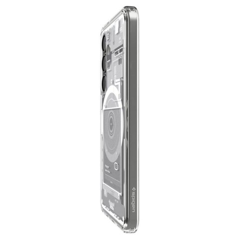 Spigen Ultra Hybrid Mag MagSafe - Etui do Samsung Galaxy S25 (Zero One White) Spigen Ultra Hybrid Mag MagSafe - Etui do Samsung Galaxy S25 (Zero One White)