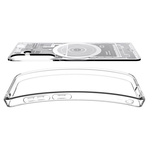 Spigen Ultra Hybrid Mag MagSafe - Etui do Samsung Galaxy S25 (Zero One White) Spigen Ultra Hybrid Mag MagSafe - Etui do Samsung Galaxy S25 (Zero One White)