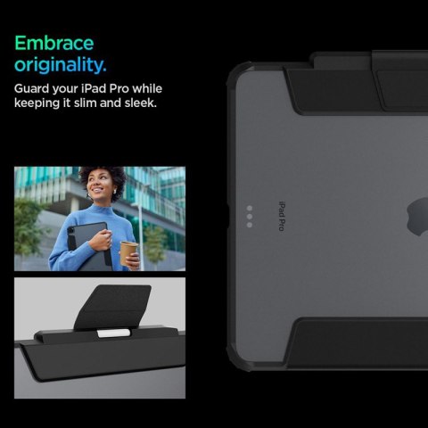 Spigen Ultra Hybrid Pro - Etui do iPad Pro 13" M4 (2024) (Black) Spigen Ultra Hybrid Pro - Etui do iPad Pro 13" M4 (2024) (Black)