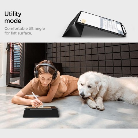 Spigen Ultra Hybrid Pro - Etui do iPad Pro 13" M4 (2024) (Black) Spigen Ultra Hybrid Pro - Etui do iPad Pro 13" M4 (2024) (Black)
