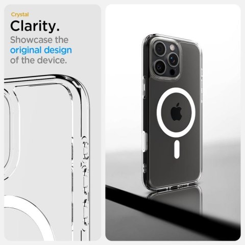Spigen Ultra Hybrid T Mag MagSafe - Etui do iPhone 16 Pro (Biały) Spigen Ultra Hybrid T Mag MagSafe - Etui do iPhone 16 Pro (Biały)