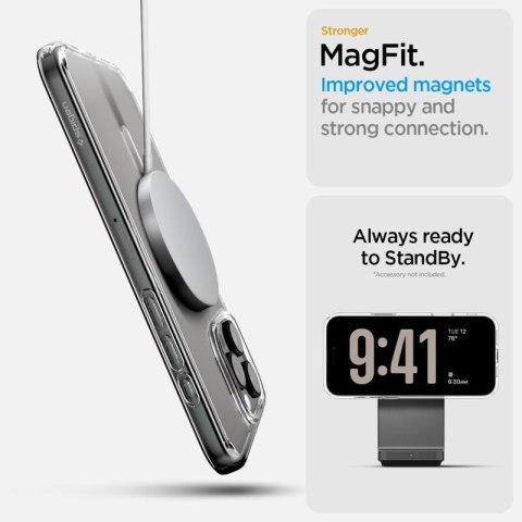 Spigen Ultra Hybrid T Mag MagSafe - Etui do iPhone 16 Pro (Biały) Spigen Ultra Hybrid T Mag MagSafe - Etui do iPhone 16 Pro (Biały)