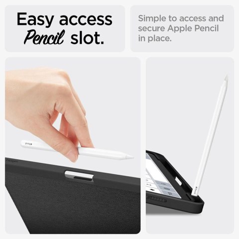 Spigen Urban Fit - Etui do iPad Air 11" M2 (2024) / iPad Air 10.9" (5-4 gen.) (2022-2020) (Black) Spigen Urban Fit - Etui do iPad Air 11" M2 (2024) / iPad Air 10.9" (5-4 gen.) (2022-2020) (Black)