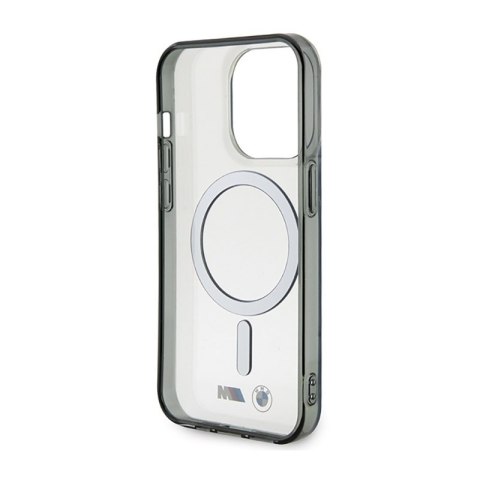 BMW Silver Ring MagSafe - Etui iPhone 14 Pro Max (Przezroczysty) BMW Silver Ring MagSafe - Etui iPhone 14 Pro Max (Przezroczysty)