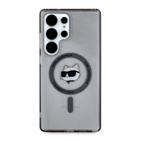 Karl Lagerfeld Button Choupette Head Printed Logo MagSafe - Etui Samsung Galaxy S25 Ultra (czarny) Karl Lagerfeld Button Choupette Head Printed Logo MagSafe - Etui Samsung Galaxy S25 Ultra (czarny)