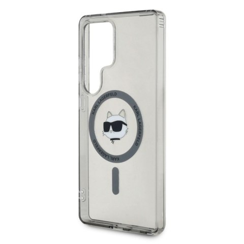 Karl Lagerfeld Button Choupette Head Printed Logo MagSafe - Etui Samsung Galaxy S25 Ultra (czarny) Karl Lagerfeld Button Choupette Head Printed Logo MagSafe - Etui Samsung Galaxy S25 Ultra (czarny)