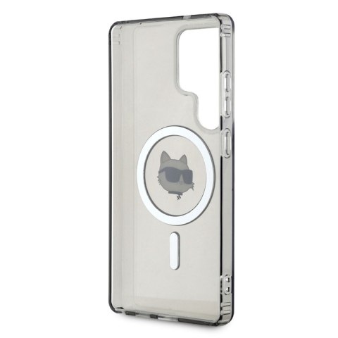 Karl Lagerfeld Button Choupette Head Printed Logo MagSafe - Etui Samsung Galaxy S25 Ultra (czarny) Karl Lagerfeld Button Choupette Head Printed Logo MagSafe - Etui Samsung Galaxy S25 Ultra (czarny)