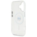 Karl Lagerfeld IML Metal Karl Head MagSafe - Etui iPhone 16 (biały)