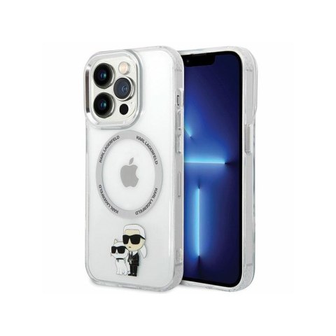 Karl Lagerfeld IML NFT Karl & Choupette MagSafe - Etui iPhone 13 Pro (przezroczysty) Karl Lagerfeld IML NFT Karl & Choupette MagSafe - Etui iPhone 13 Pro (przezroczysty)