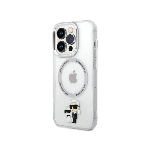 Karl Lagerfeld IML NFT Karl & Choupette MagSafe - Etui iPhone 13 Pro (przezroczysty) Karl Lagerfeld IML NFT Karl & Choupette MagSafe - Etui iPhone 13 Pro (przezroczysty)