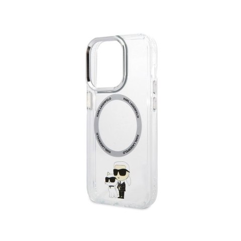 Karl Lagerfeld IML NFT Karl & Choupette MagSafe - Etui iPhone 13 Pro (przezroczysty) Karl Lagerfeld IML NFT Karl & Choupette MagSafe - Etui iPhone 13 Pro (przezroczysty)