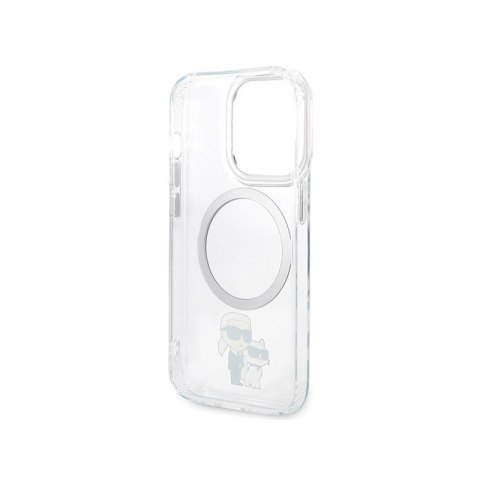 Karl Lagerfeld IML NFT Karl & Choupette MagSafe - Etui iPhone 13 Pro (przezroczysty) Karl Lagerfeld IML NFT Karl & Choupette MagSafe - Etui iPhone 13 Pro (przezroczysty)