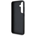 Karl Lagerfeld Leather Monogram Pin Logo Karl Head - Etui Samsung Galaxy S25 (czarny)