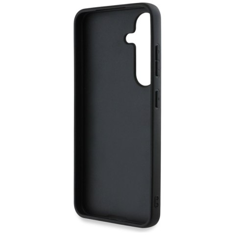 Karl Lagerfeld Leather Monogram Pin Logo Karl Head - Etui Samsung Galaxy S25 (czarny) Karl Lagerfeld Leather Monogram Pin Logo Karl Head - Etui Samsung Galaxy S25 (czarny)