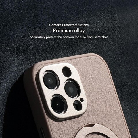 Moshi Kameleon MagSafe - Etui iPhone 16 Pro Max z funkcją podstawki (Shell Pink) Moshi Kameleon MagSafe - Etui iPhone 16 Pro Max z funkcją podstawki (Shell Pink)