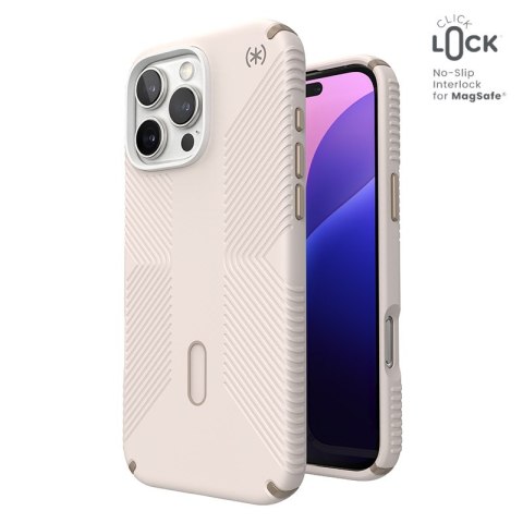 Speck Presidio2 Grip ClickLock & MagSafe - Etui iPhone 16 Pro Max (Bleached Bone / Heirloom Gold / Hazel Brown) Speck Presidio2 Grip ClickLock & MagSafe - Etui iPhone 16 Pro Max (Bleached Bone / Heirloom Gold / Hazel Brown)