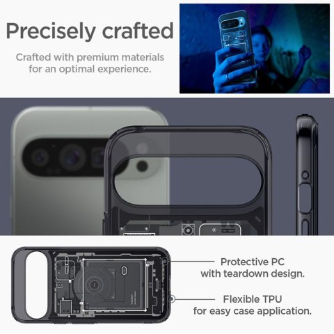 Spigen Ultra Hybrid - Etui do Google Pixel 9 Pro XL (Zero One) Spigen Ultra Hybrid - Etui do Google Pixel 9 Pro XL (Zero One)