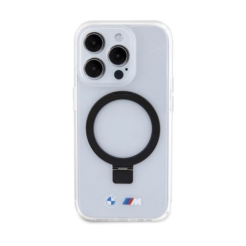 BMW Ring Stand M Collection MagSafe - Etui iPhone 15 Pro (przezroczysty) BMW Ring Stand M Collection MagSafe - Etui iPhone 15 Pro (przezroczysty)