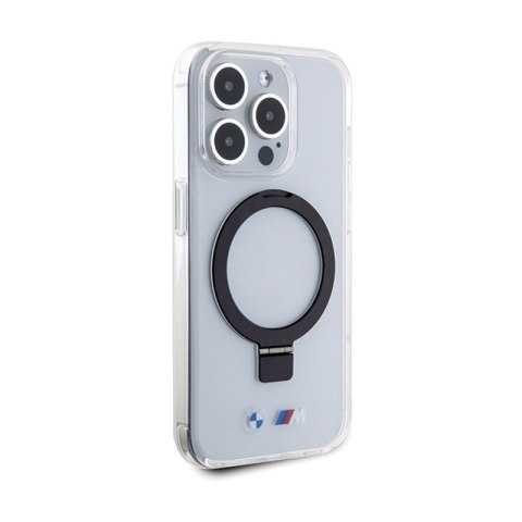 BMW Ring Stand M Collection MagSafe - Etui iPhone 15 Pro (przezroczysty) BMW Ring Stand M Collection MagSafe - Etui iPhone 15 Pro (przezroczysty)