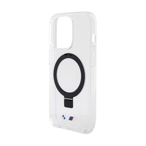 BMW Ring Stand M Collection MagSafe - Etui iPhone 15 Pro (przezroczysty) BMW Ring Stand M Collection MagSafe - Etui iPhone 15 Pro (przezroczysty)
