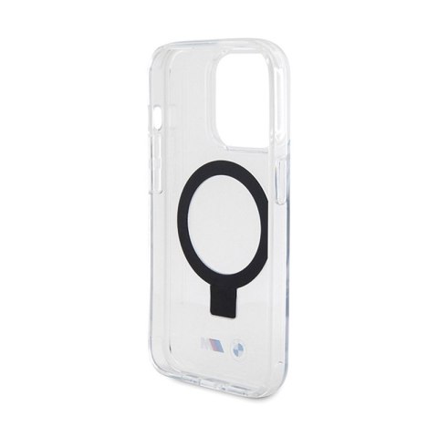 BMW Ring Stand M Collection MagSafe - Etui iPhone 15 Pro (przezroczysty) BMW Ring Stand M Collection MagSafe - Etui iPhone 15 Pro (przezroczysty)