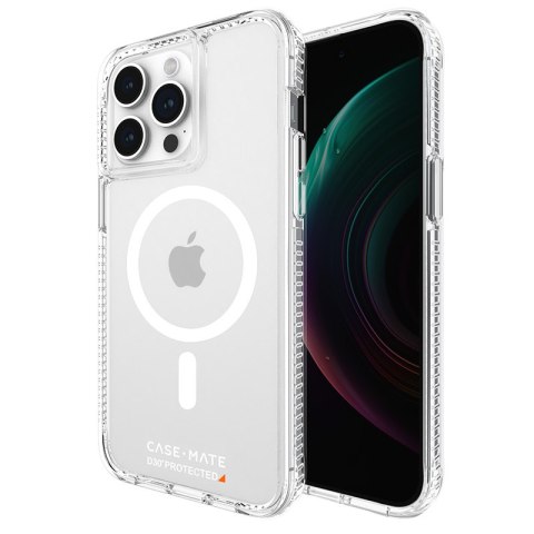 Case-Mate Ultra Tough Plus D3O MagSafe - Etui iPhone 15 Pro Max (Clear) Case-Mate Ultra Tough Plus D3O MagSafe - Etui iPhone 15 Pro Max (Clear)
