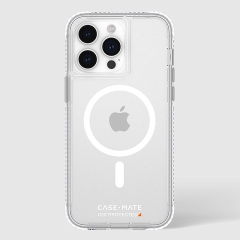 Case-Mate Ultra Tough Plus D3O MagSafe - Etui iPhone 15 Pro Max (Clear) Case-Mate Ultra Tough Plus D3O MagSafe - Etui iPhone 15 Pro Max (Clear)
