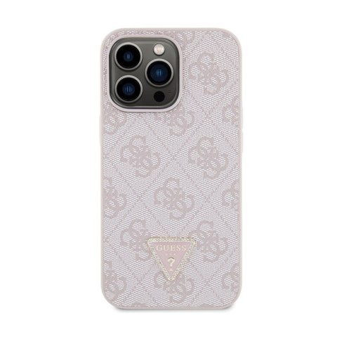 Guess Crossbody 4G Metal Logo - Etui iPhone 13 Pro (różowy) Guess Crossbody 4G Metal Logo - Etui iPhone 13 Pro (różowy)