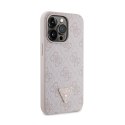 Guess Crossbody 4G Metal Logo - Etui iPhone 13 Pro (różowy)