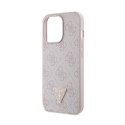 Guess Crossbody 4G Metal Logo - Etui iPhone 13 Pro (różowy)