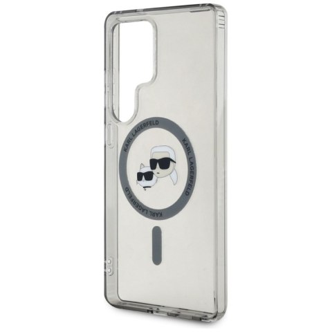 Karl Lagerfeld Button Karl & Choupette Heads Printed Logo MagSafe - Etui Samsung Galaxy S25 Ultra (czarny) Karl Lagerfeld Button Karl & Choupette Heads Printed Logo MagSafe - Etui Samsung Galaxy S25 Ultra (czarny)