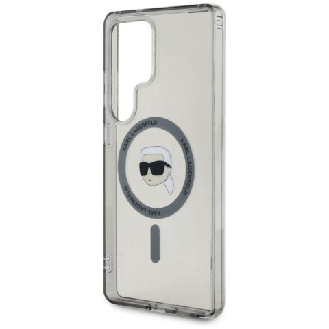 Karl Lagerfeld Button Karl Head Printed Logo MagSafe - Etui Samsung Galaxy S25 Ultra (czarny) Karl Lagerfeld Button Karl Head Printed Logo MagSafe - Etui Samsung Galaxy S25 Ultra (czarny)
