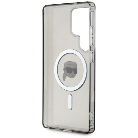 Karl Lagerfeld Button Karl Head Printed Logo MagSafe - Etui Samsung Galaxy S25 Ultra (czarny) Karl Lagerfeld Button Karl Head Printed Logo MagSafe - Etui Samsung Galaxy S25 Ultra (czarny)