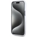 Karl Lagerfeld IML Metal Karl Head MagSafe - Etui do iPhone 15 Plus (biały)