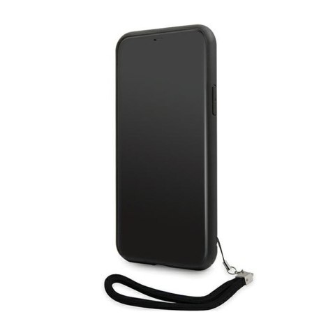 Karl Lagerfeld Sequins Cord - Etui ze smyczką iPhone 11 (Srebrny) Karl Lagerfeld Sequins Cord - Etui ze smyczką iPhone 11 (Srebrny)