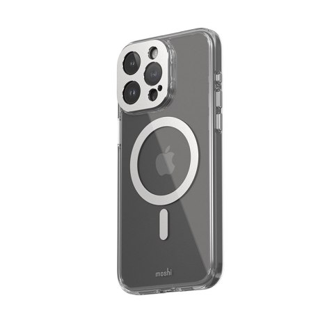 Moshi iGlaze MagSafe - Etui iPhone 15 Pro Max (Luna Silver) Moshi iGlaze MagSafe - Etui iPhone 15 Pro Max (Luna Silver)