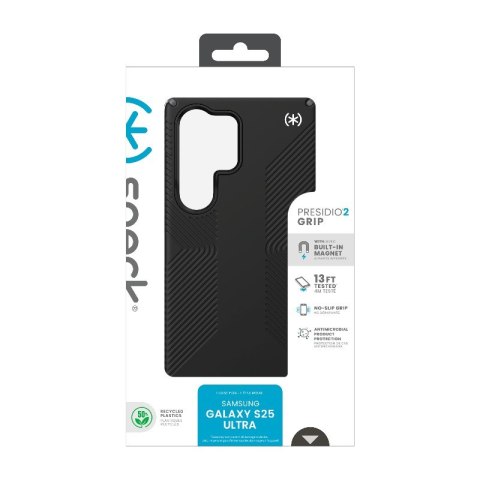 Speck Presidio2 Grip Magnet - Etui Samsung Galaxy S25 Ultra MagSafe (Black/Slate Grey/White) Speck Presidio2 Grip Magnet - Etui Samsung Galaxy S25 Ultra MagSafe (Black/Slate Grey/White)