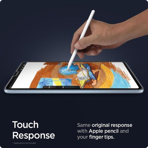 Spigen GLAS.TR EZ FIT - Szkło hartowane do Apple iPad Pro 11" / iPad Air 10.9" (5-4 gen.) (Przezroczysty) Spigen GLAS.TR EZ FIT - Szkło hartowane do Apple iPad Pro 11" / iPad Air 10.9" (5-4 gen.) (Przezroczysty)