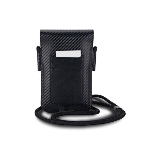 BMW Carbon Red Stripes Wallet Bag - Torebka na telefon (czarny) BMW Carbon Red Stripes Wallet Bag - Torebka na telefon (czarny)