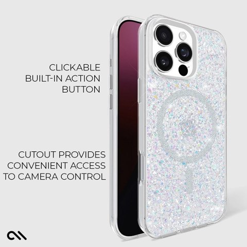 Case-Mate Twinkle MagSafe - Etui iPhone 16 Pro Max (Disco) Case-Mate Twinkle MagSafe - Etui iPhone 16 Pro Max (Disco)