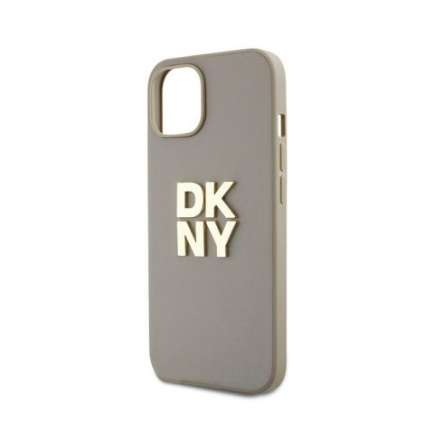 DKNY Wrist Strap Stock Logo - Etui iPhone 15 Plus (beżowy) DKNY Wrist Strap Stock Logo - Etui iPhone 15 Plus (beżowy)