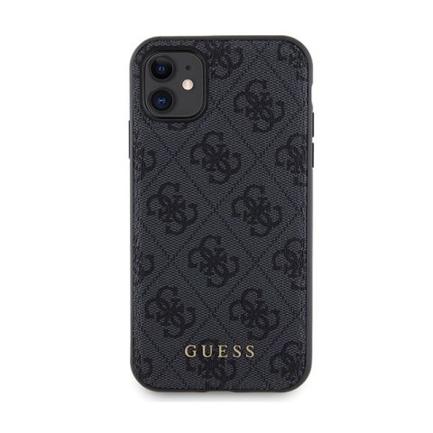 Guess Bundle Pack MagSafe 4G Metal Gold Logo - Zestaw etui + Power Bank 5000mAh MagSafe iPhone 11 (czarny) Guess Bundle Pack MagSafe 4G Metal Gold Logo - Zestaw etui + Power Bank 5000mAh MagSafe iPhone 11 (czarny)