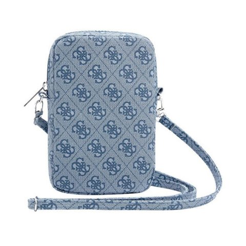Guess Zip 4G Triangle - Torebka na telefon (niebieski) Guess Zip 4G Triangle - Torebka na telefon (niebieski)