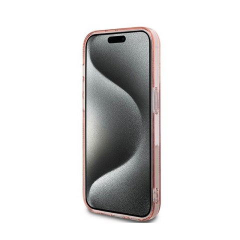 Karl Lagerfeld IML Choupette Head & Monogram - Etui iPhone 13 Pro Max (różowy) Karl Lagerfeld IML Choupette Head & Monogram - Etui iPhone 13 Pro Max (różowy)
