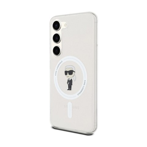 Karl Lagerfeld IML Ikonik MagSafe - Etui Samsung Galaxy S24 (przezroczysty) Karl Lagerfeld IML Ikonik MagSafe - Etui Samsung Galaxy S24 (przezroczysty)